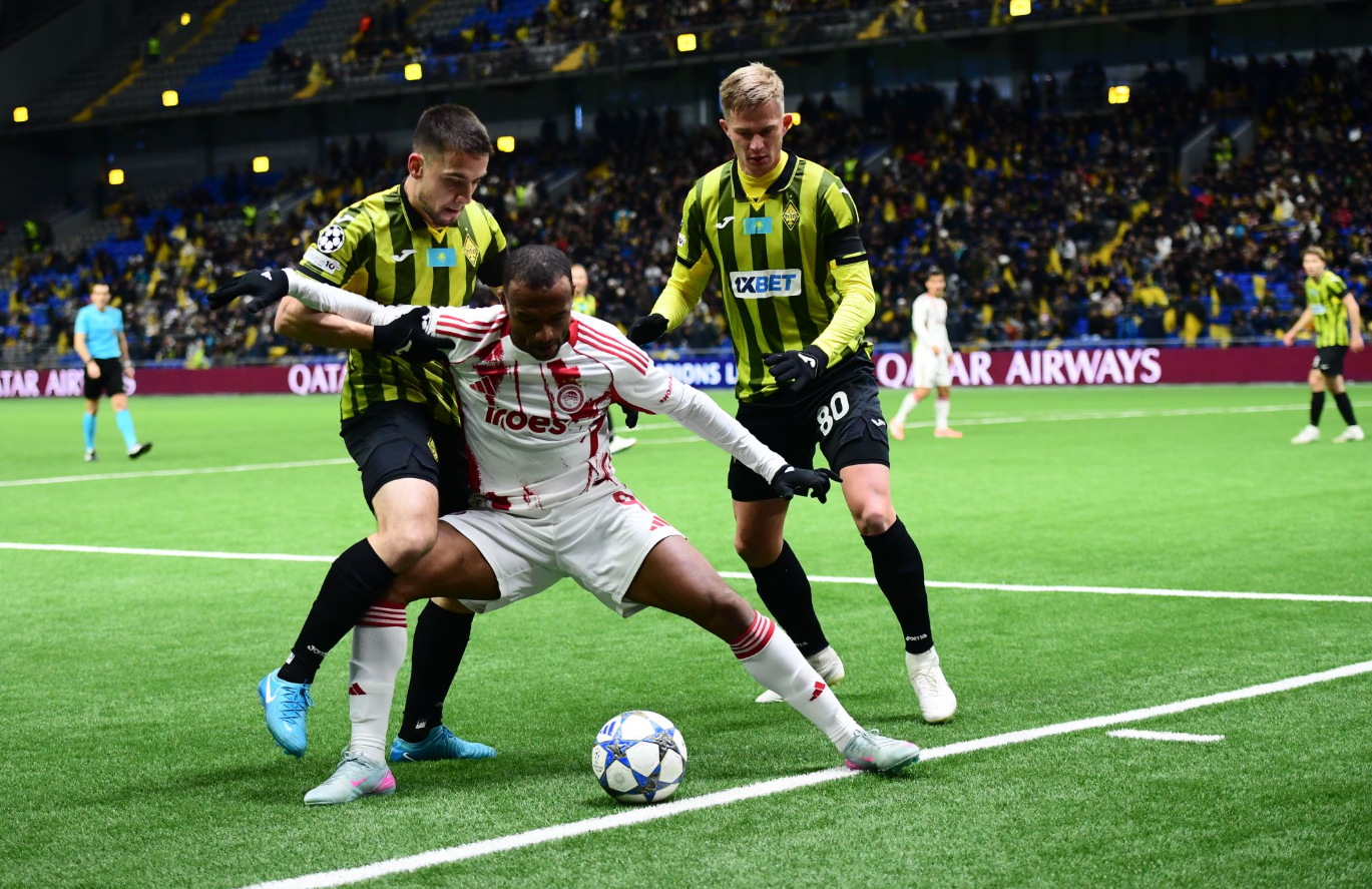 FC Kairat vs Olympiakos (22:30  09/12) | Xem lại trận đấu